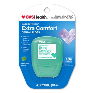 CVS Health Extra Comfort Dental Floss Fresh Mint Flavor - 43.7 Yd
