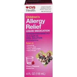 Benadryl Allergy Plus Congestion Dosage Chart