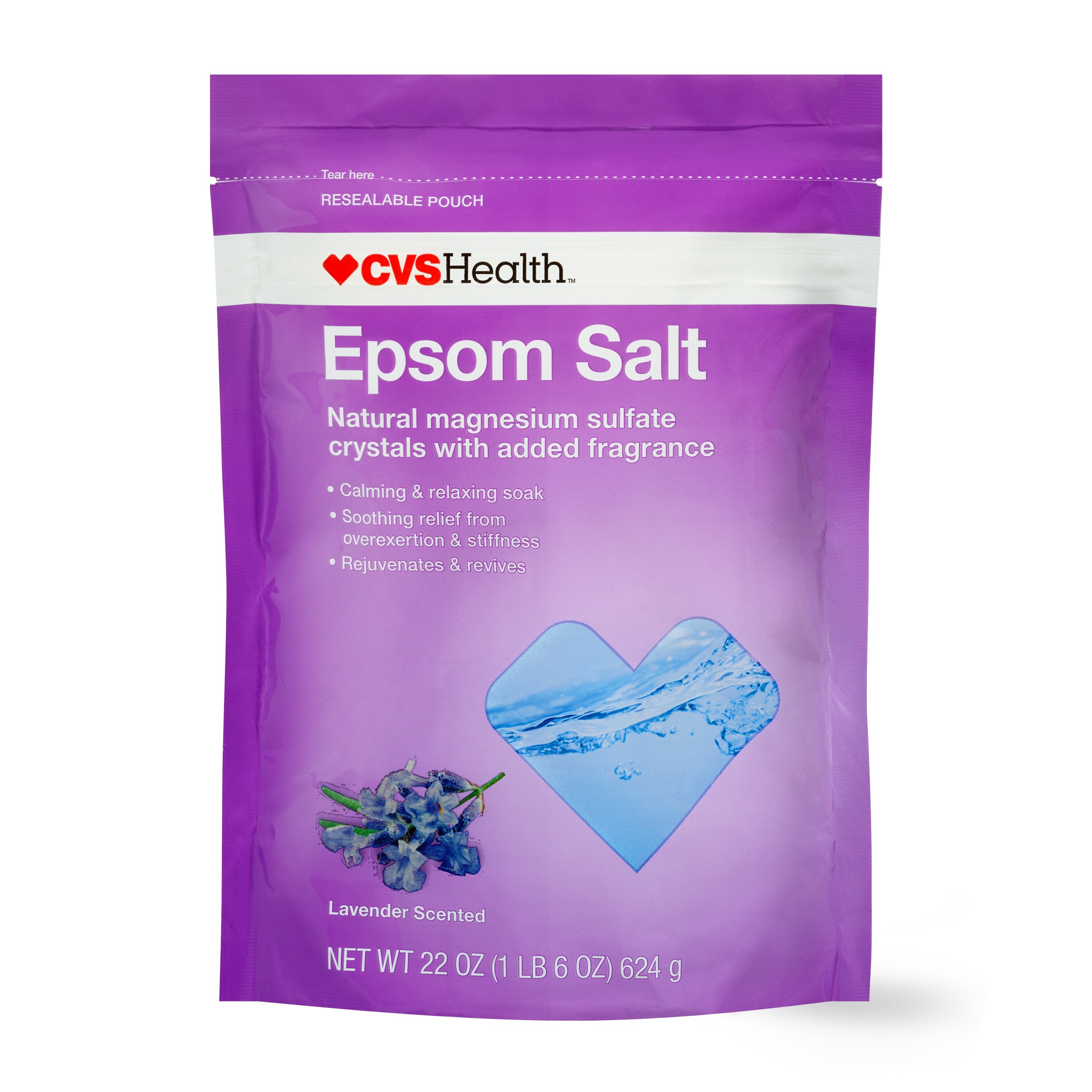 CVS Health - Sal de epsom, aroma Lavender