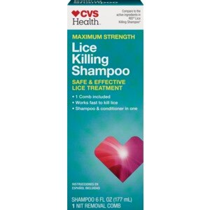 CVS Health Lice Killing Shampoo Maximum Strength, 6 OZ