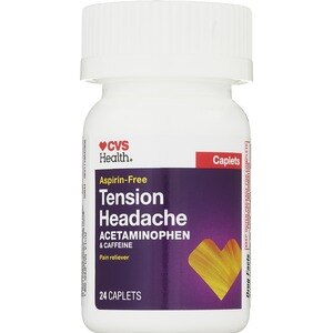 Cvs Health Tension Headache Pain Reliever Aid Caplets Cvs Pharmacy