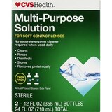 CVS Health Multi-Purpose Solution for Soft Contact Lenses, Twin Pack, thumbnail image 1 of 7
