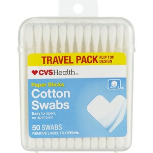  CVS Health Cotton Swabs, 50 CT 