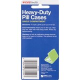 CVS Health Heavy-Duty Single Compartment Pill Case, 2 CT, thumbnail image 2 of 3