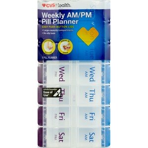 CVS Health Weekly AM/PM Pill Planner