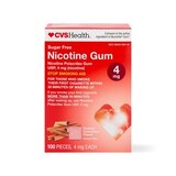 CVS Health Sugar Free Nicotine Gum, Cinnamon, thumbnail image 1 of 7