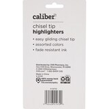 Caliber Fluorescent Hi-Lighters + Mini Black Permanent Marker, thumbnail image 2 of 2