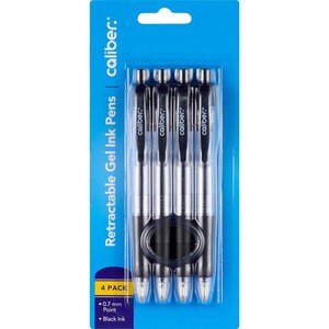  Caliber 0.7 mm Point Retractable Gel Ink Pens 