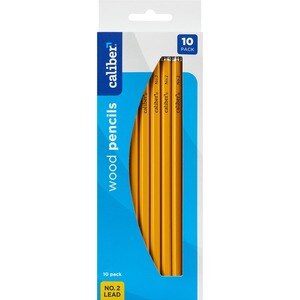 Caliber No. 2 Wood Pencils, 10 Ct , CVS