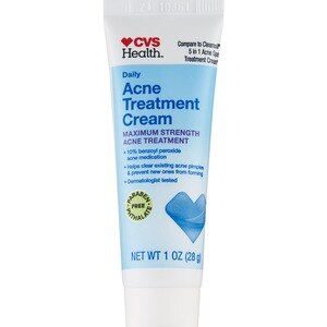 CVS Health Acne Treatment Cream With 10% Benzoyl Peroxide, Maximum Strength - 1 Oz