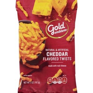 Gold Emblem Cheddar Flavored Twists, 5 OZ