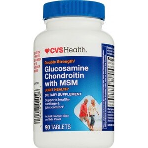 CVS Health Glucosamine Chondroitin with MSM Tablets, 90CT