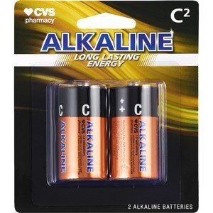 CVS - Baterías alcalinas C, 2 u.