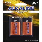 CVS Alkaline Batteries 9V, thumbnail image 1 of 2