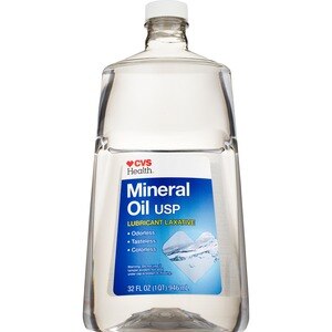 CVS Health Mineral Oil USP Lubricant Laxative, 32 Oz