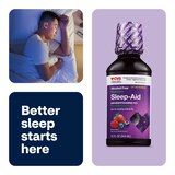 CVS Health Nighttime Sleep Aid Liquid, Berry, thumbnail image 5 of 8