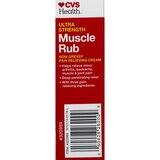 CVS Health Ultra Strength Muscle Rub Cream, thumbnail image 5 of 6