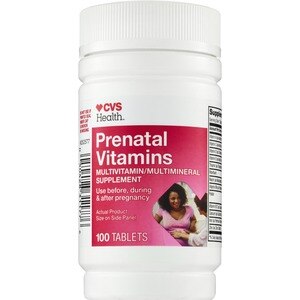 CVS Health Prenatal Vitamin with Minerals Tablets