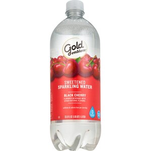 Gold Emblem Sparkling Water, Black Cherry, 33.81 Oz - 33.8 Oz , CVS