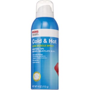 CVS Health Cold & Hot Sore Muscle Spray Vanishing Scent