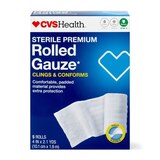 CVS Health Sterile Premium Latex-Free Rolled Gauze, thumbnail image 1 of 6