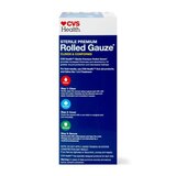 CVS Health Sterile Premium Latex-Free Rolled Gauze, thumbnail image 4 of 6