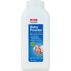 CVS Health Baby Powder With Cornstarch, 4 Oz