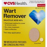 CVS Health Two-Step Wart Remover Medicated Discs, thumbnail image 1 of 2