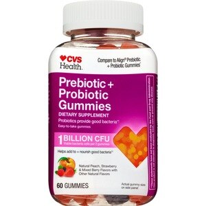 CVS Health Prebiotic + Probiotic Gummies, 60 ct