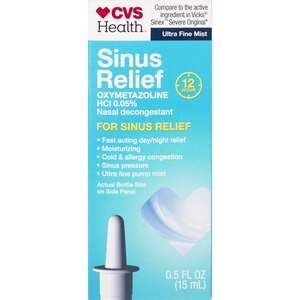 CVS Health 12HR Sinus Relief, 0.5 Oz