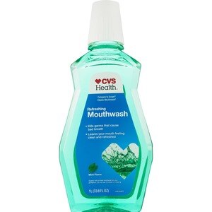 CVS Health Mouthwash, Mint, 1 L - 33.8 Oz