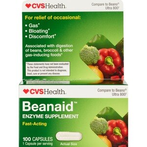 CVS Health Beanaid Fast Acting Capsules, 100 Ct