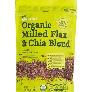 Gold Emblem Abound Organic Milled Flax & Chia Blend, 12 OZ