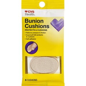 CVS Health Bunion Cushions, 6 Ct