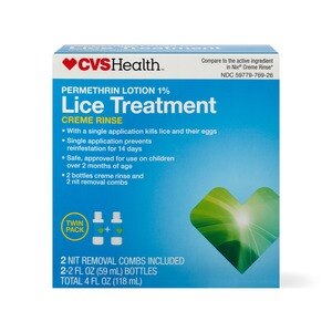 CVS Health Lice Treatment Twin Pack, 4 FL Oz - 2 Oz