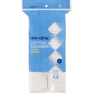 One+other Basic Cotton Squares, 200 Ct , CVS