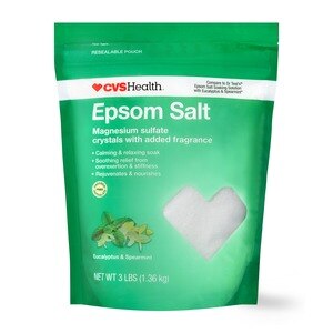 CVS Health Epsom Salt, Eucalyptus & Spearmint, 48 Oz