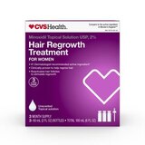 CVS Health Women's 2% Minoxidil Solution for Hair Regrowth, thumbnail image 1 of 7