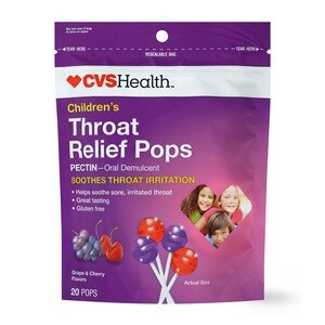 CVS Health Sore Throat Relief Pops Assorted Flavors