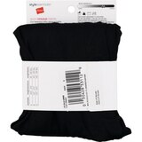 Style Essentials by Hanes Silky Opaque Tights, Black, thumbnail image 2 of 2