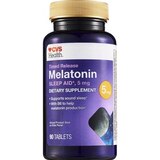 CVS Health Timed Release Melatonin 5 MG Tablets, 90 CT, thumbnail image 1 of 4