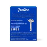 Goodline Grooming Co. Men's Double Edge Safety Razor Handle with 5 blades, thumbnail image 2 of 9