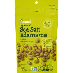 Gold Emblem Abound Edamame Dry Roasted With Sea Salt, 4 oz