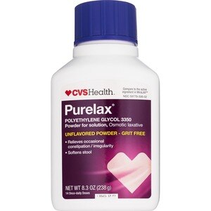 CVS Health Purelax Constipation Relief Power, Unflavored, 8.3 Oz