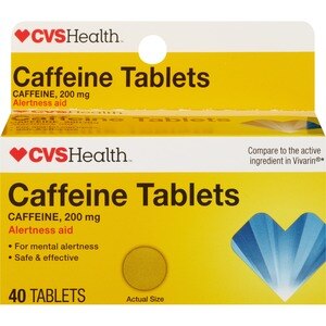 CVS Health Caffeine 200mg Tablets