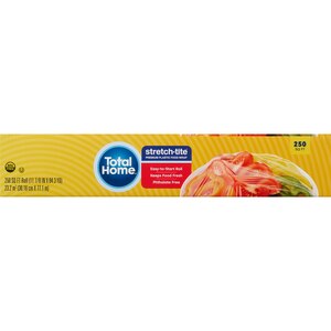 Saran Premium Plastic Wrap, 100 Sq Ft (Pack of 3)