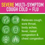 CVS Health Maximum Strength Non Drowsy Severe Tussin CF Cough & Cold Liquid, thumbnail image 2 of 8
