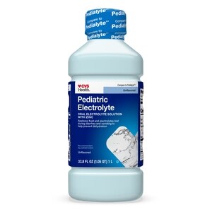 CVS Health Pediatric Electrolyte Solution, Unflavored, 1 L - 33.8 Oz