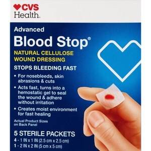 CVS Health Advanced Blood Stop, 5CT