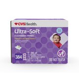 CVS Health Ultra-Soft Cleansing Wipes, 96 CT, 4 PK, thumbnail image 2 of 2